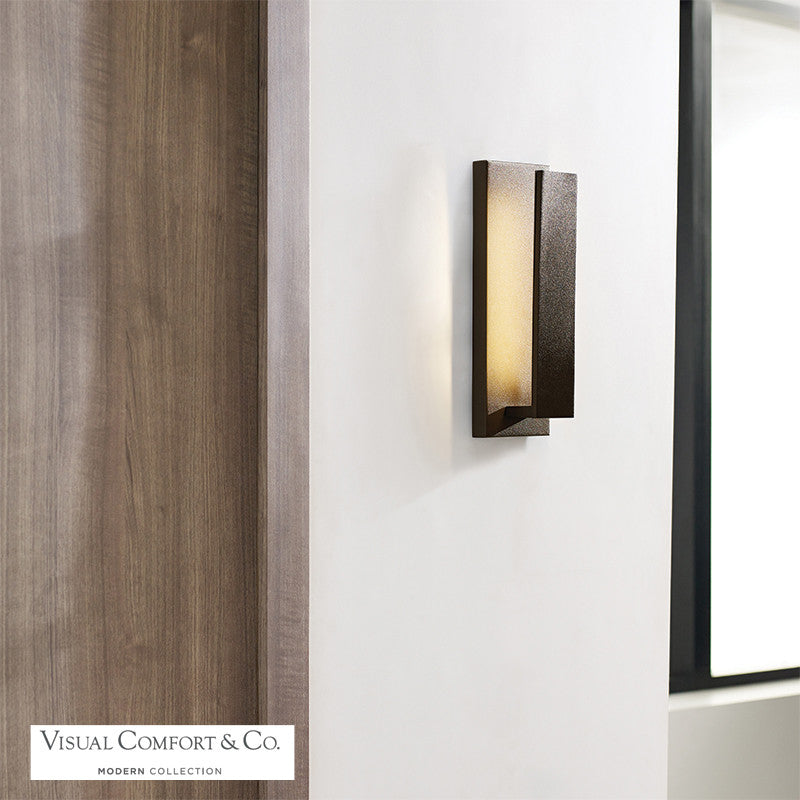 Nate Outdoor Wall Sconce, 1-Light, LED, Bronze, 17"H (700OWNTE17Z-LED930 70PD9YR)