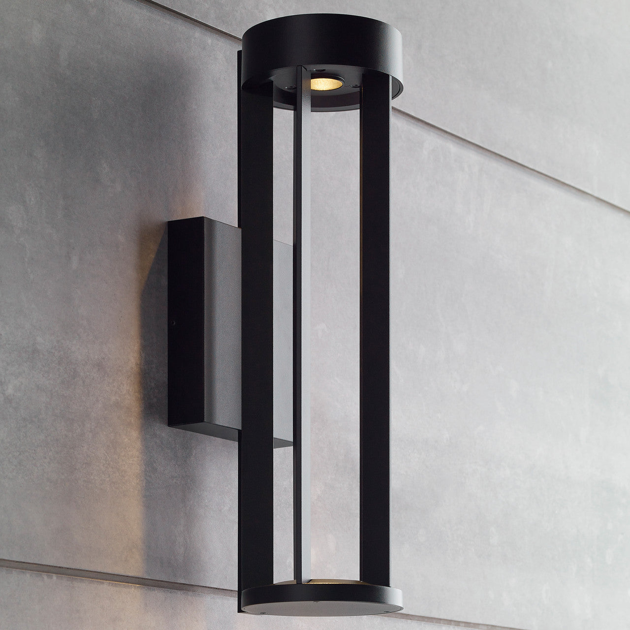 Visual Comfort Modern Turbo Outdoor Wall Sconce Bronze
