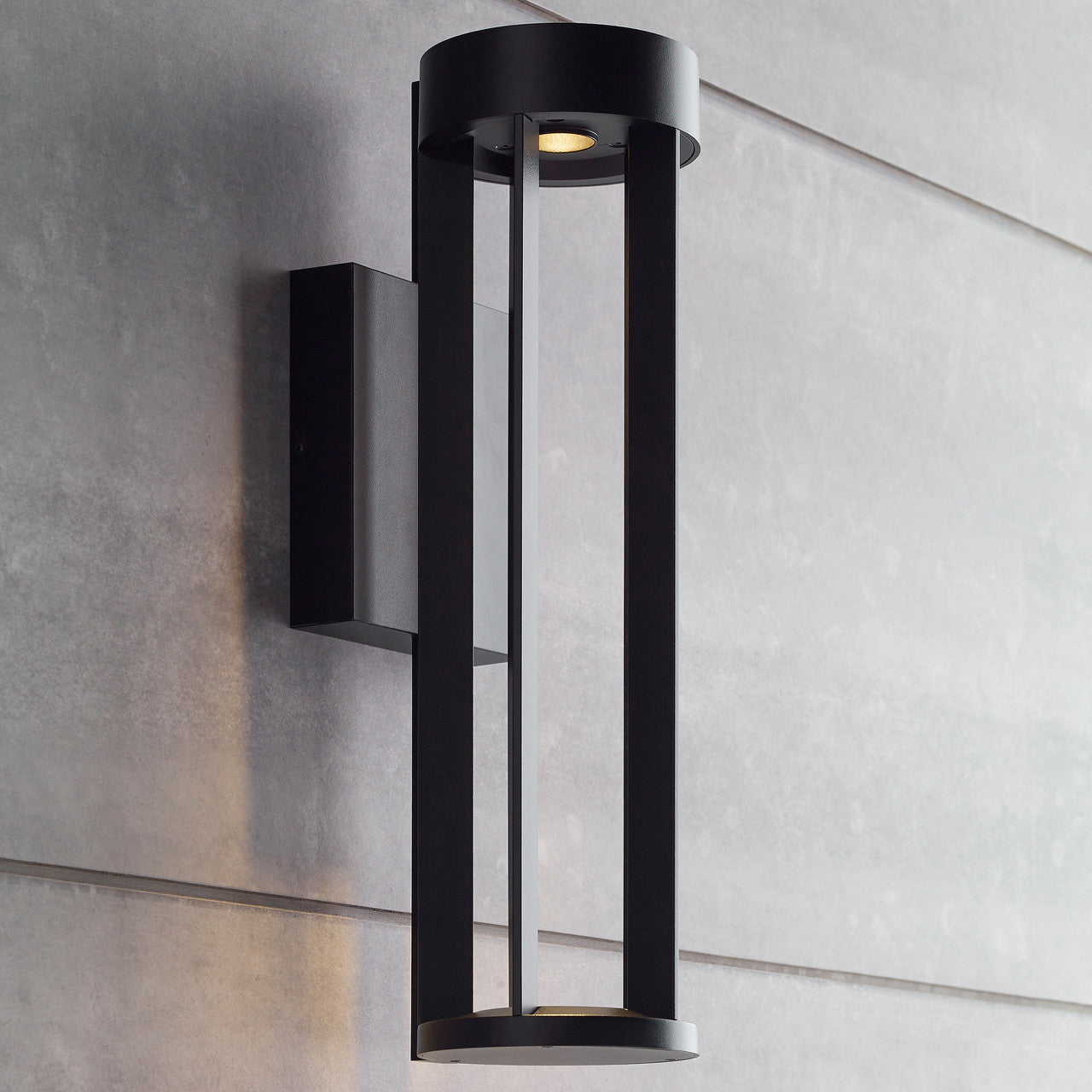 Visual Comfort Modern Turbo Outdoor Wall Sconce Bronze