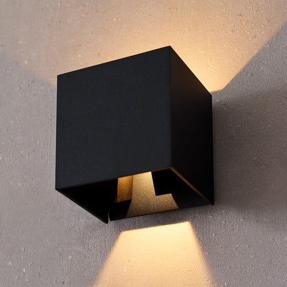 Visual Comfort Modern Vex Outdoor Wall Mount Charcoal