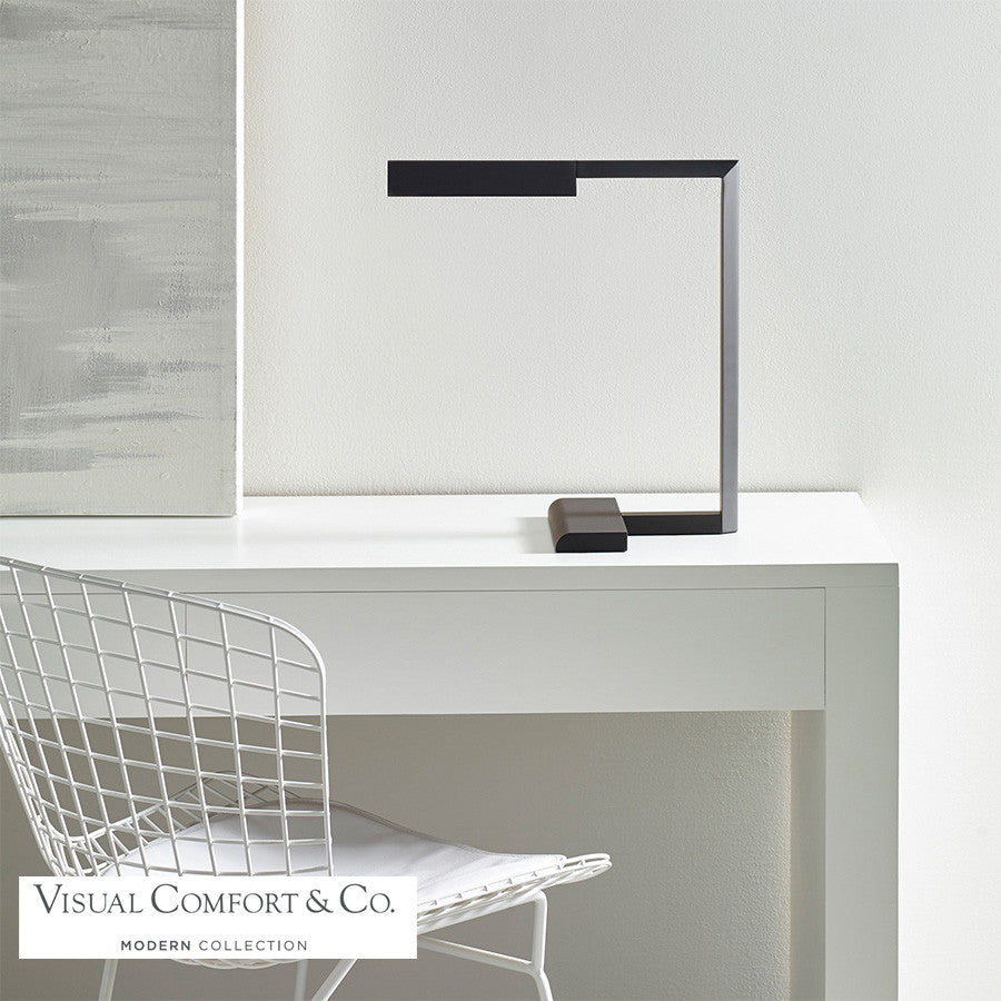 Dessau Table Lamp, 1-Light, LED, Nightshade Black, 16"H (700PRTDES16B-LED927 70PDEUV)