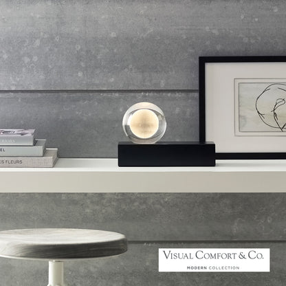 Mina Table Lamp, 1-Light, LED, Nightshade Black, 7.25"H (700PRTMINAB-LED927 70PDEVL)