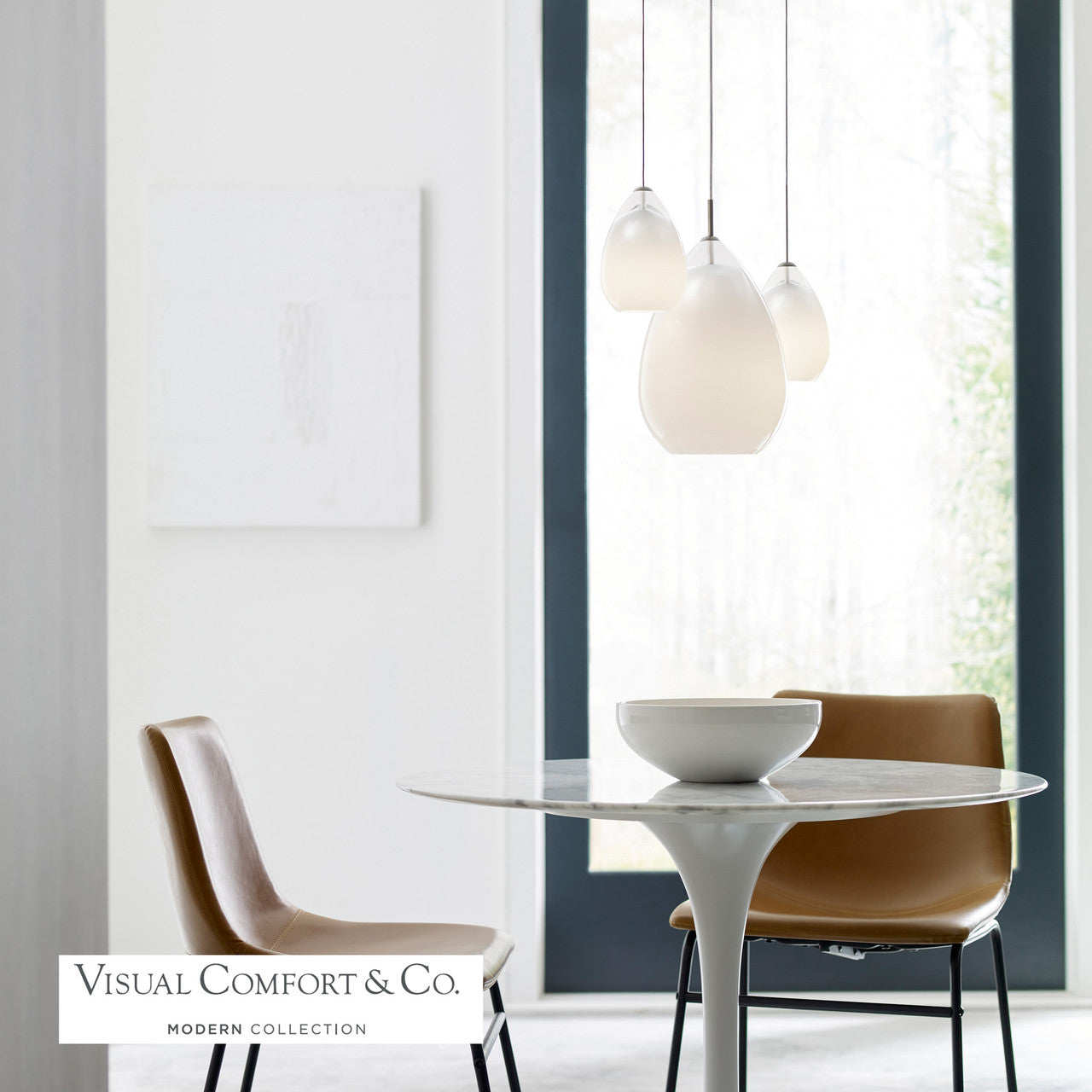 Visual Comfort Modern Alina Grande Pendant