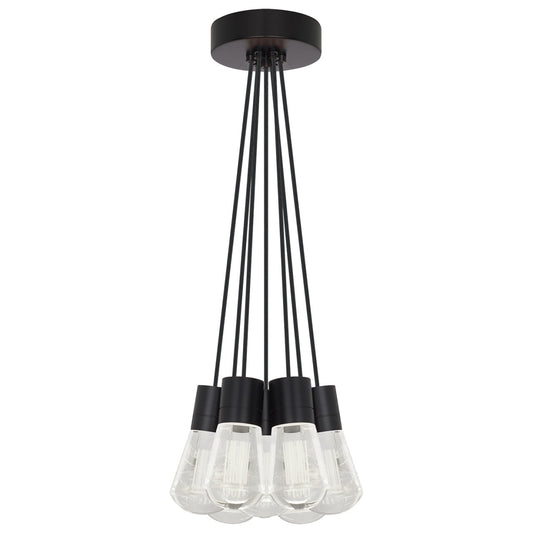 Alva 7-Light Pendant - Black