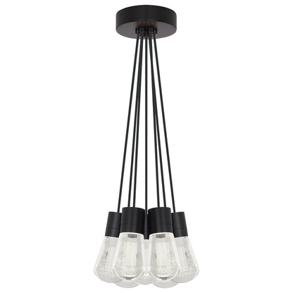 Alva 7-Light Pendant - Black