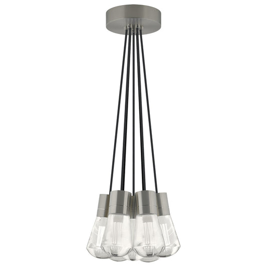 Alva 7-Light Pendant - Satin Nickel