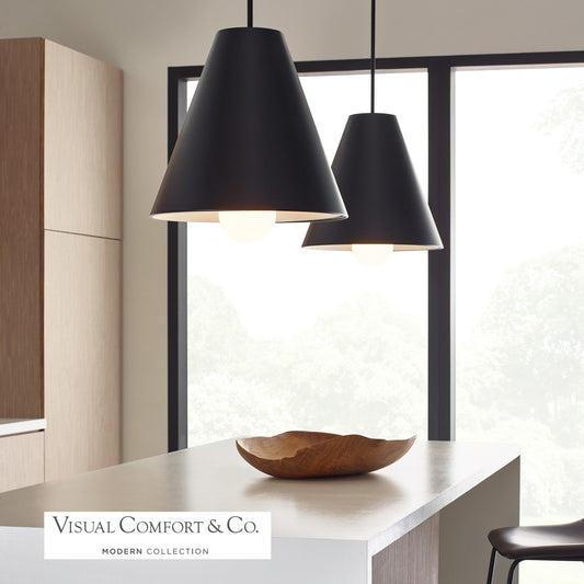 Joni Pendant, 1-Light, Matte Black, 17.25"W (700TDJNIB-LED930 70P9E4E)