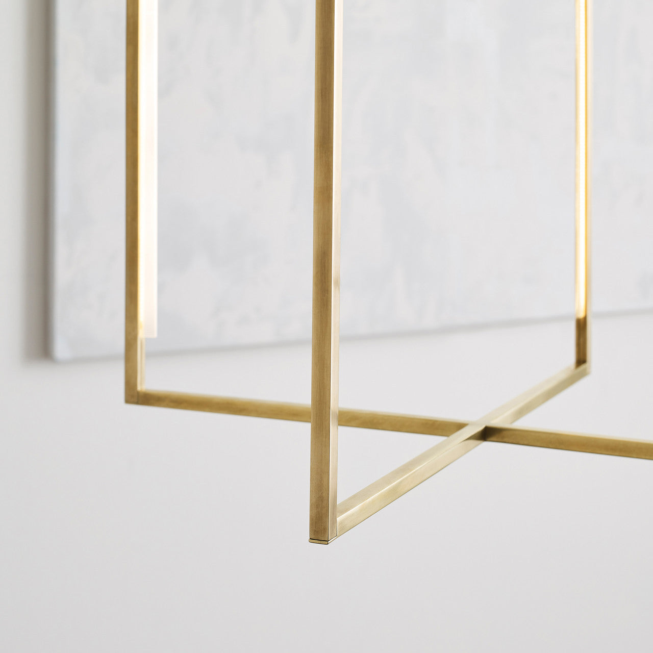 Kenway Pendant, 1-Light, LED, Brass, 42"H (700TDKNW42NB-LED930 70PDFT2)