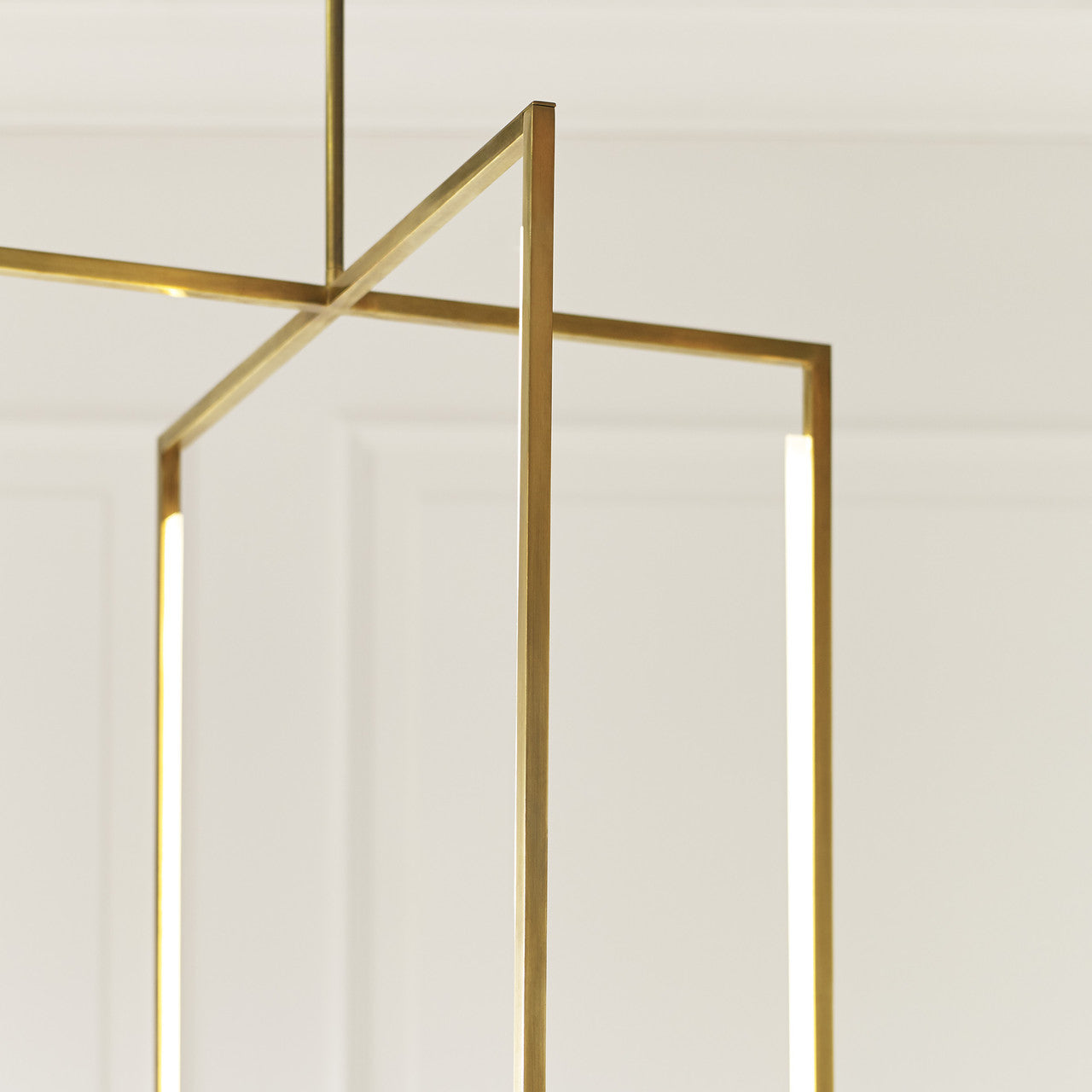 Kenway Pendant, 1-Light, LED, Brass, 42"H (700TDKNW42NB-LED930 70PDFT2)