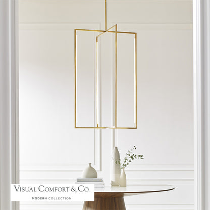 Kenway Pendant, 1-Light, LED, Brass, 42"H (700TDKNW42NB-LED930 70PDFT2)