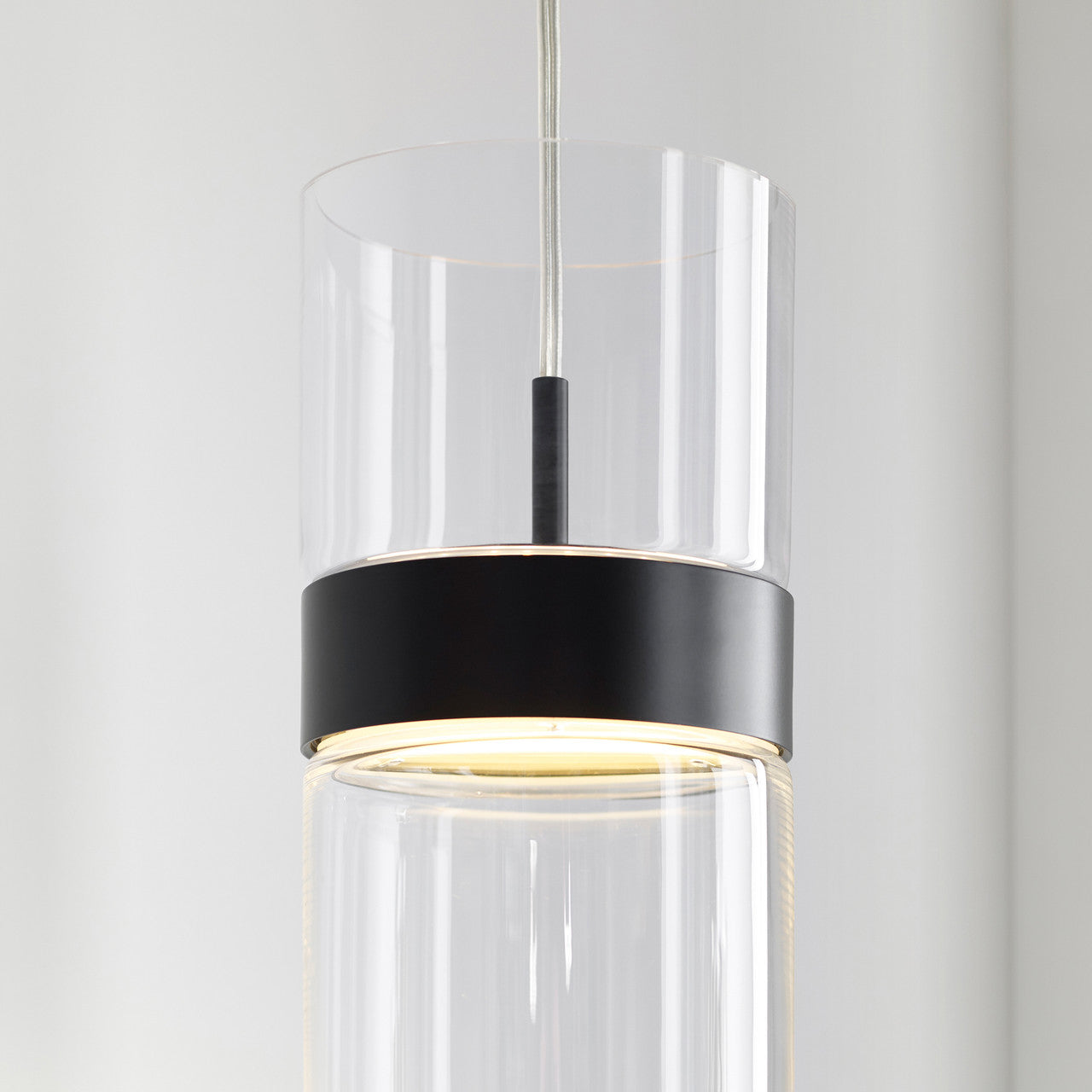 Visual Comfort Modern Manette Grande Pendant Nickel, Satin Nickel