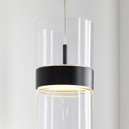 Manette Grande Pendant, 1-Light, Black/Black, 5"W (700TDMANGPCLCLBB-LED277 70P0871)