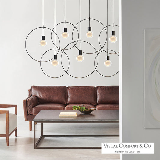 Visual Comfort Modern Locus Accessory Nickel, Satin Nickel