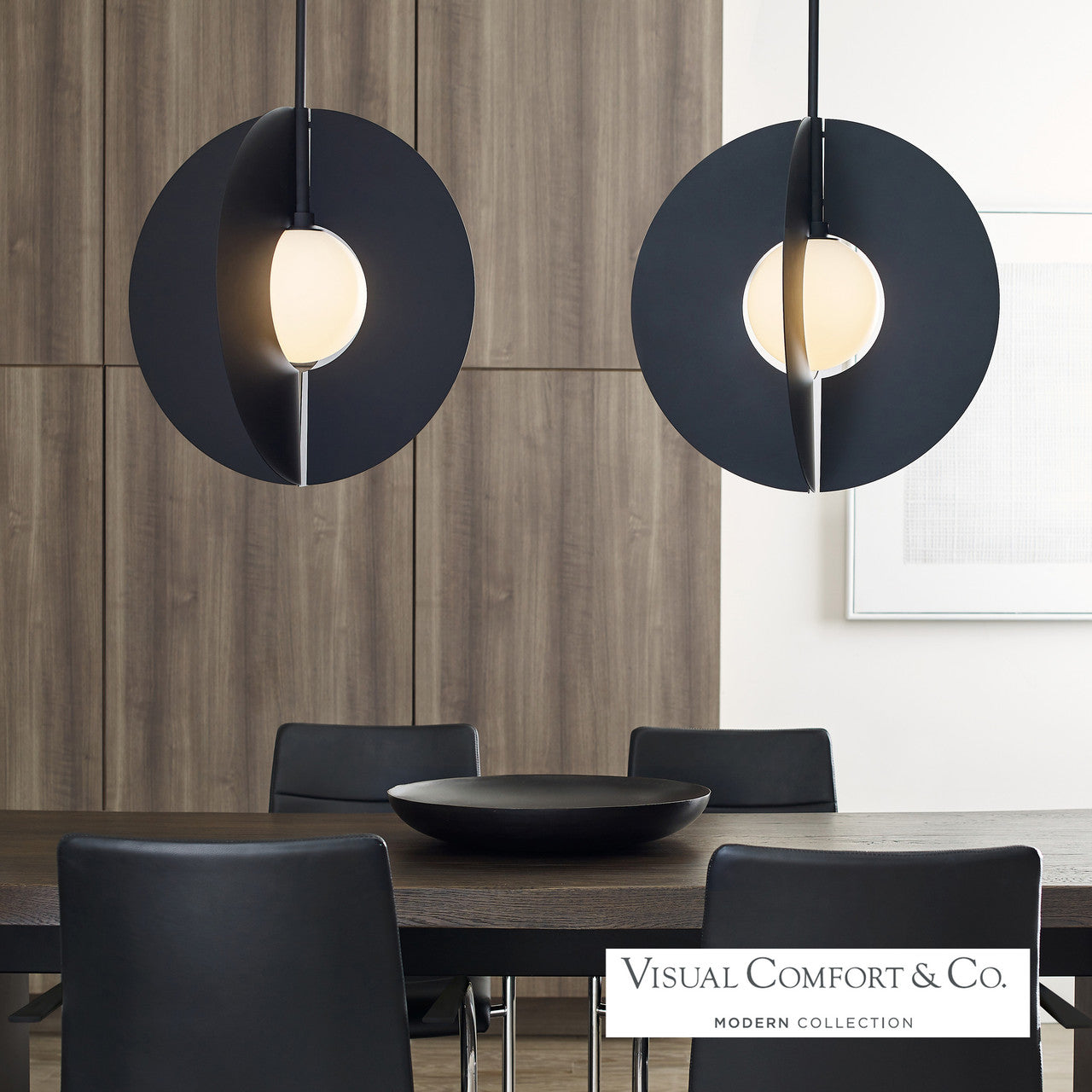 Visual Comfort Modern Orbel Round Pendant 