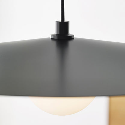 Visual Comfort Modern Pirlo Pendant Brass, Aged Brass
