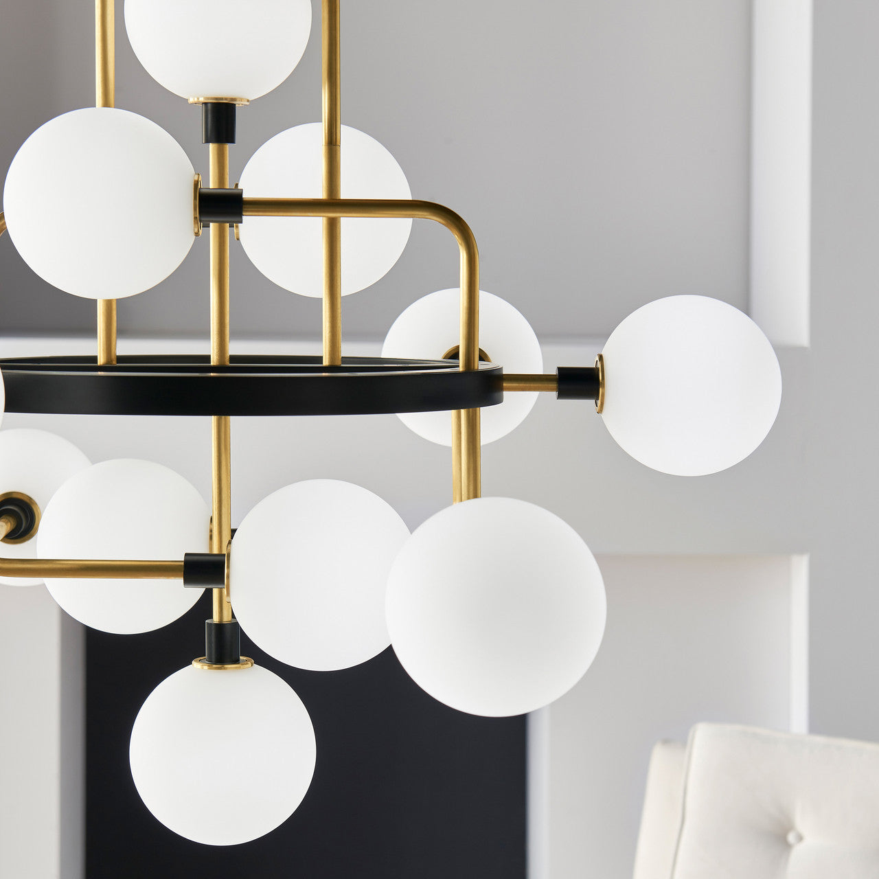 Visual Comfort Modern Viaggio Chandelier Chrome