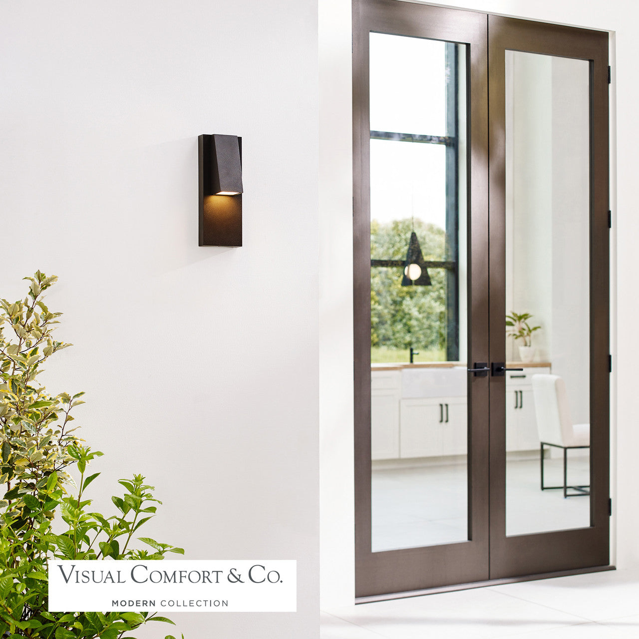 Peak Outdoor Wall, 1-Light, LED, Bronze, 13"H (700WSPEAKZ-LEDWD 70P9F5T)