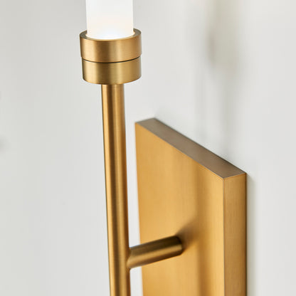 Visual Comfort Modern Spur Wall Sconce Brass, Aged Brass