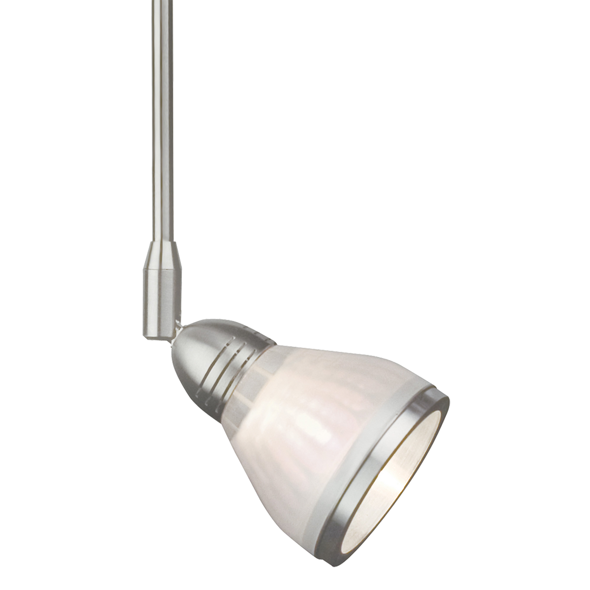 Visual Comfort Modern Tilt Head Wall MonoRail Satin Nickel
