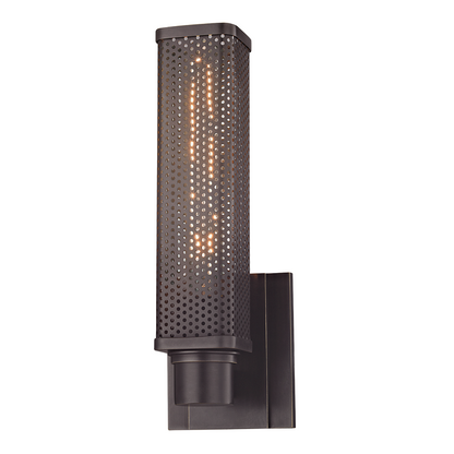 Hudson Valley Gibbs Wall Sconce Polished Nickel