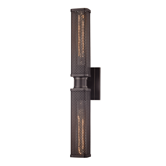 Hudson Valley Gibbs Wall Sconce Old Bronze