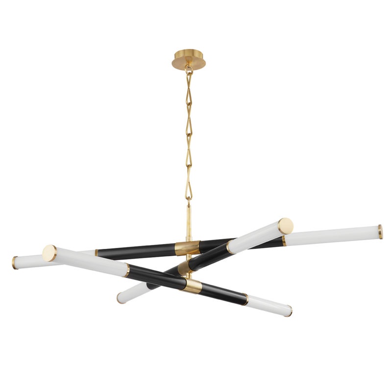 Hudson Valley Huntington Chandelier Antique Brass