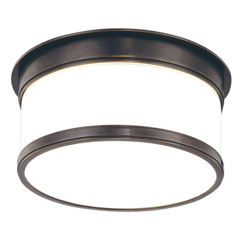 Hudson Valley Geneva Flush Mount Old Bronze