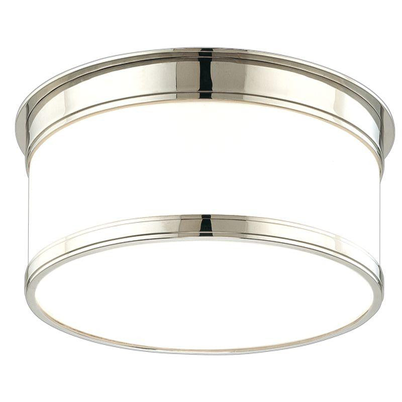 Hudson Valley Geneva Flush Mount Polished Nickel