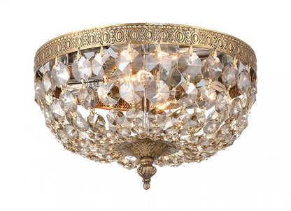 Crystorama Waltham 10" 2-Light Flush Mount