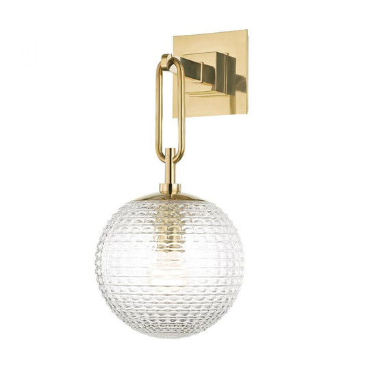 Hudson Valley Jewett Wall Sconce Antique Brass