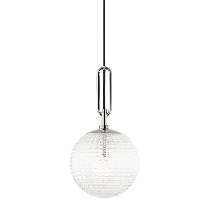 Hudson Valley Jewett Pendant Polished Nickel
