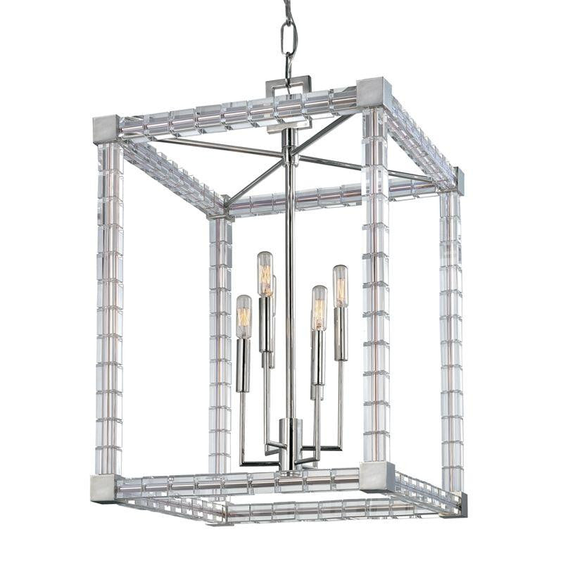 Hudson Valley Alpine Chandelier Polished Nickel