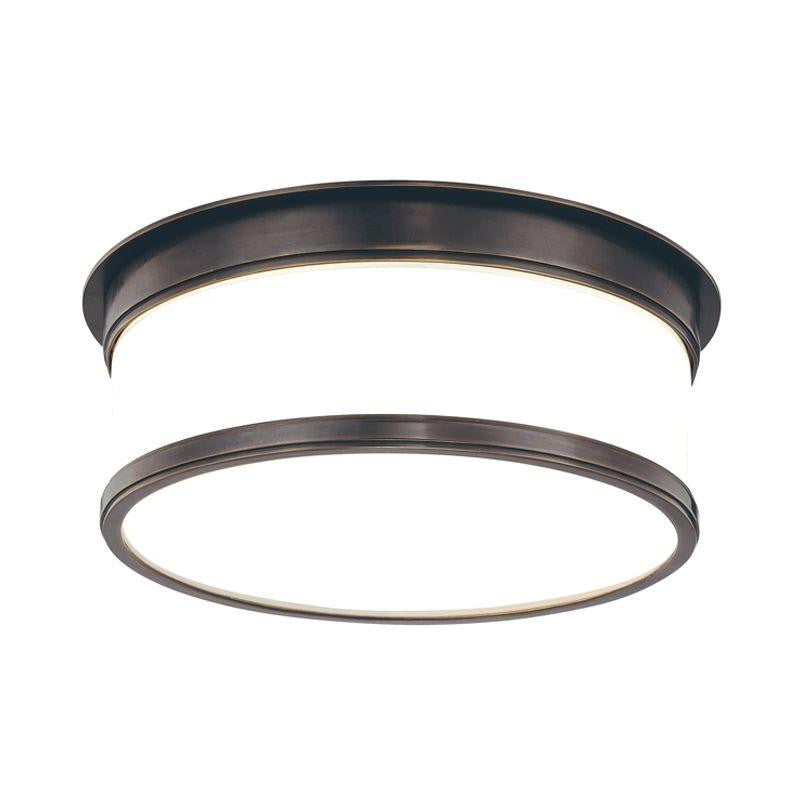 Hudson Valley Geneva Flush Mount Old Bronze