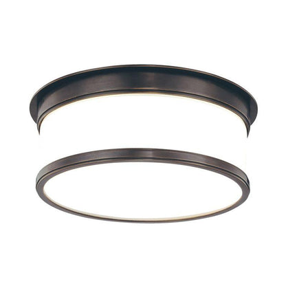 Hudson Valley Geneva Flush Mount Old Bronze