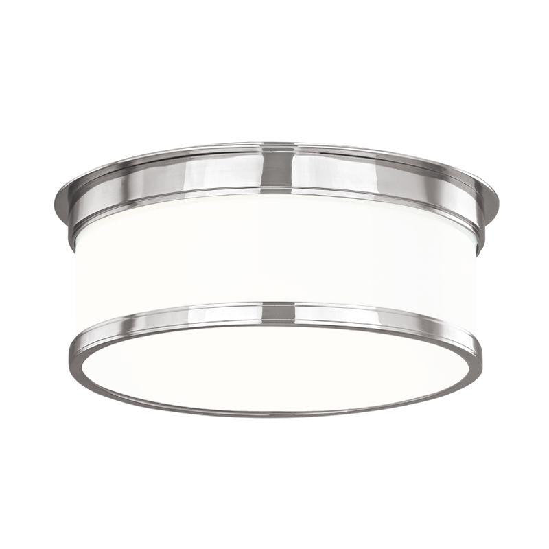 Hudson Valley Geneva Flush Mount Polished Nickel