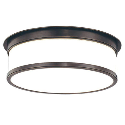 Hudson Valley Geneva Flush Mount Old Bronze