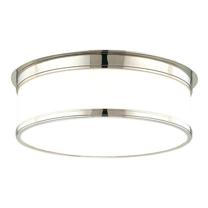 Hudson Valley Geneva Flush Mount Polished Nickel