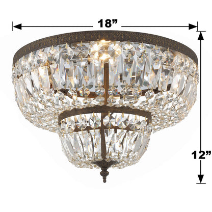 Flush Mounts-Crystorama-718