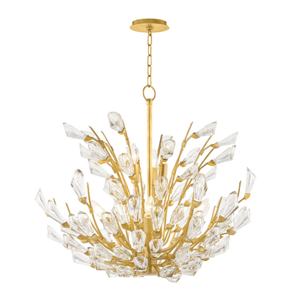 Hudson Valley Tulip Chandelier Gold Leaf