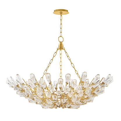 Hudson Valley Tulip Chandelier Gold Leaf