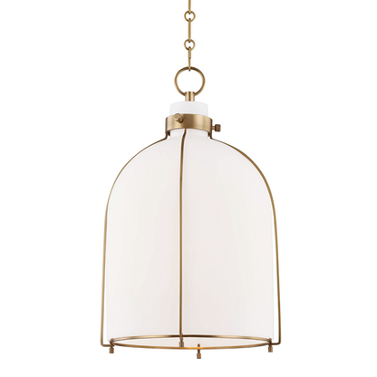 Hudson Valley Eldridge Pendant Antique Brass