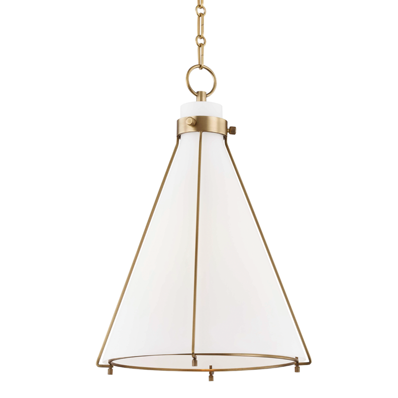 Hudson Valley Eldridge Pendant Antique Brass