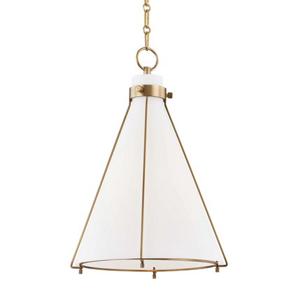 Hudson Valley Eldridge Pendant Antique Brass