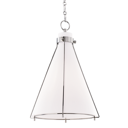 Hudson Valley Eldridge Pendant Polished Nickel