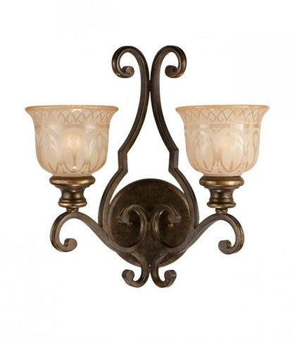 Crystorama Norwalk Wall Sconce Bronze Umber
