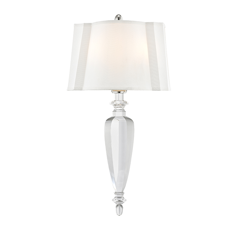 Hudson Valley Tipton Wall Sconce Polished Nickel
