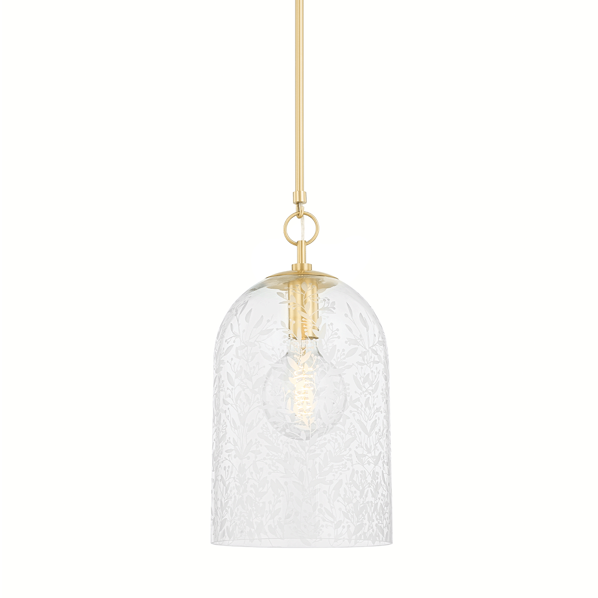 Hudson Valley Belleville 10" Pendant Aged Brass