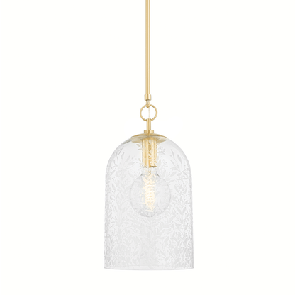 Hudson Valley Belleville 10" Pendant Aged Brass