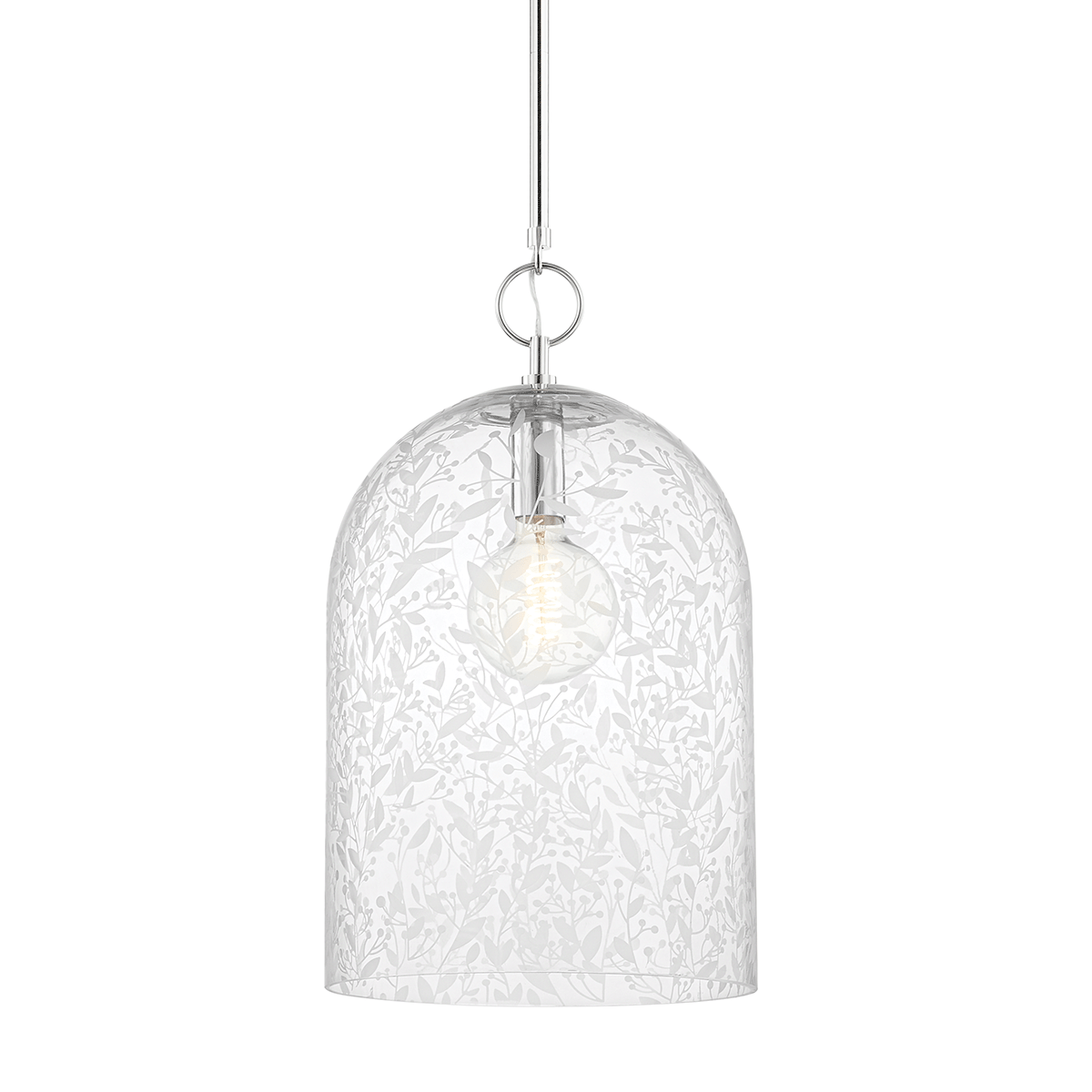 Hudson Valley Belleville 14" Pendant Polished Nickel