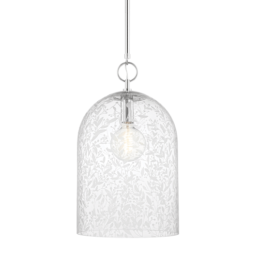 Hudson Valley Belleville 14" Pendant Polished Nickel